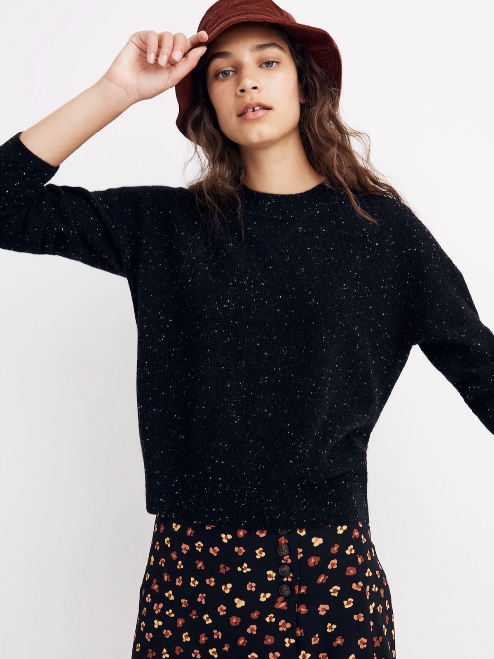 Madewell Women’s Cashmere Sweatshirt - Size Medium